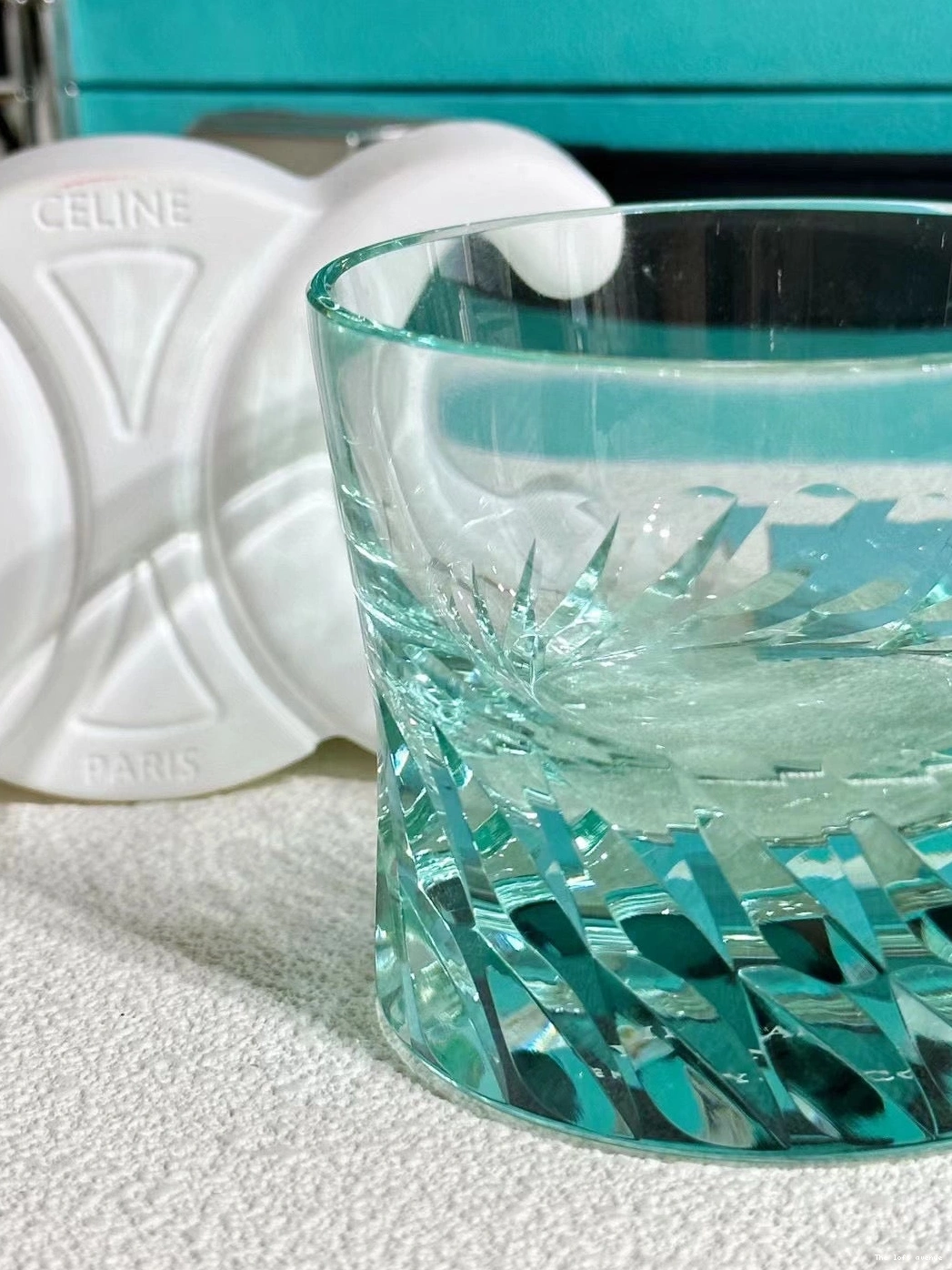SET CUP GLASSWARE TIFFANY 0807